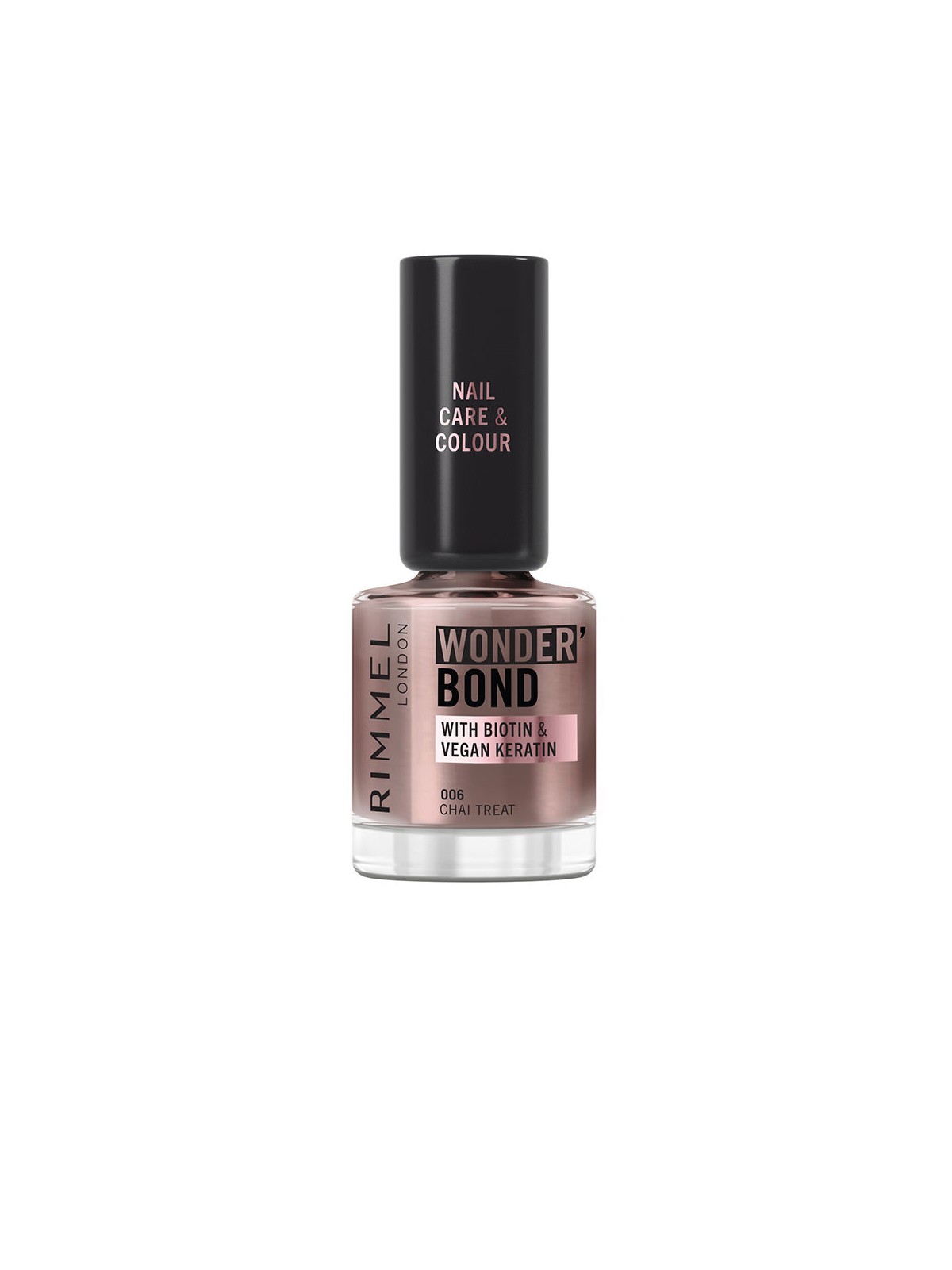 Rimmel London Smalto per unghie WONDER'BOND n.006-Chai Treat 8ml unisex