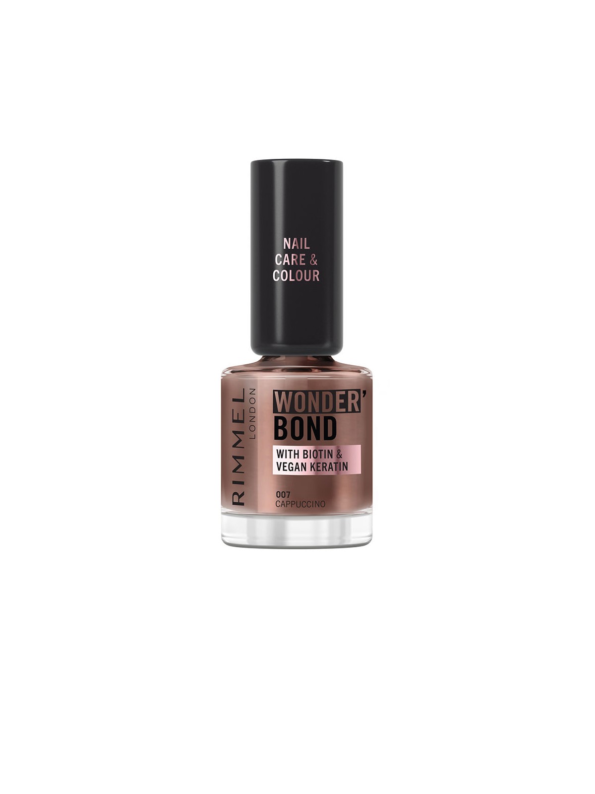 Rimmel London Smalto per unghie WONDER'BOND n.007-Cappuccino 8ml unisex