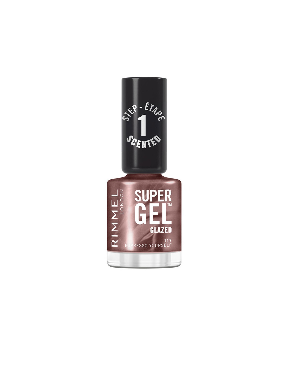 Rimmel London Smalto SUPER GEL n.117 Espresso Yourself 12ml unisex