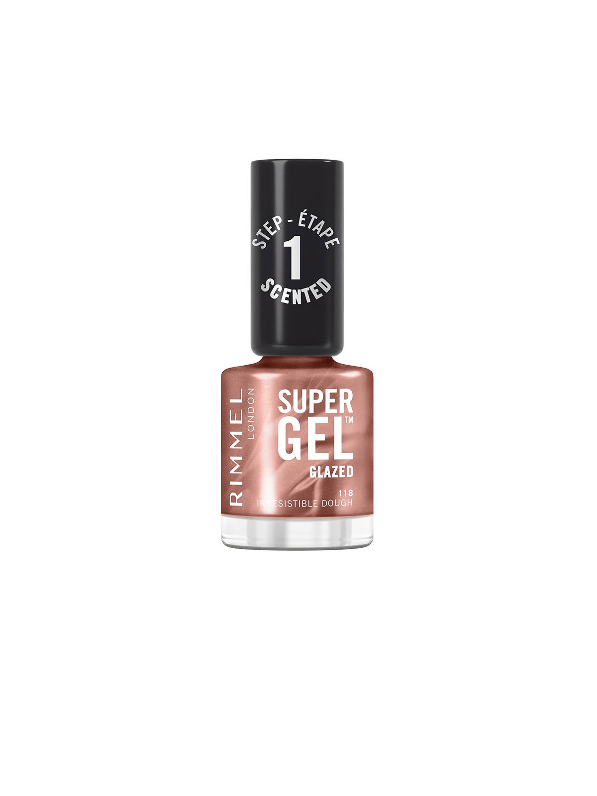 Rimmel London Smalto SUPER GEL n.118-Irresistibile Pasta 12ml unisex