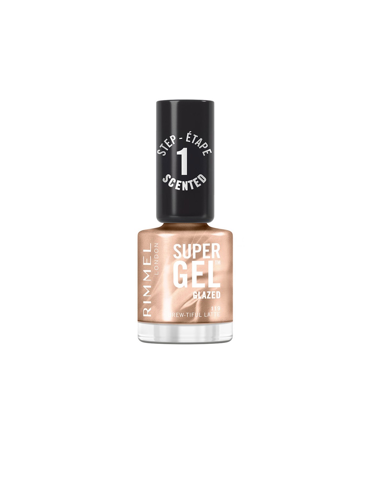 Rimmel London Smalto SUPER GEL n.119-Brew-tiful Latte 12ml unisex