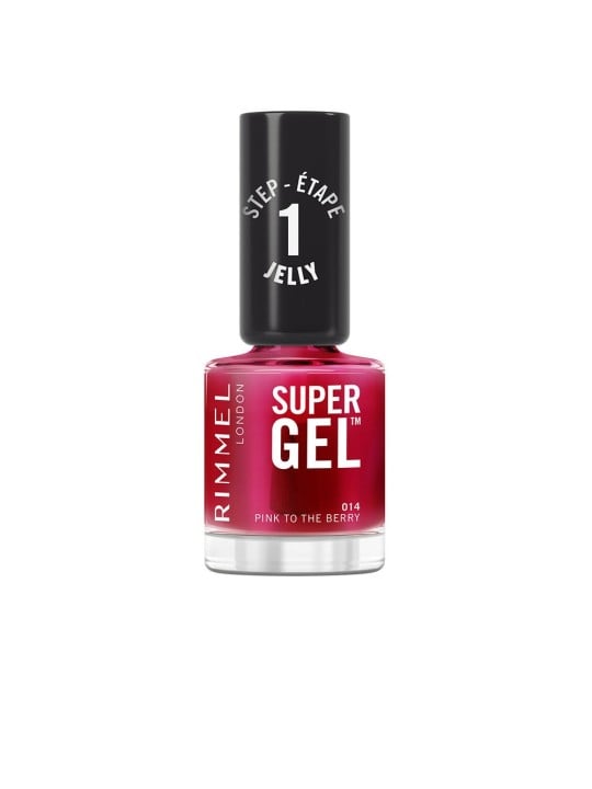 Rimmel London Smalto SUPER GEL per unghie n.14-Rosa To The Berry 12ml unisex