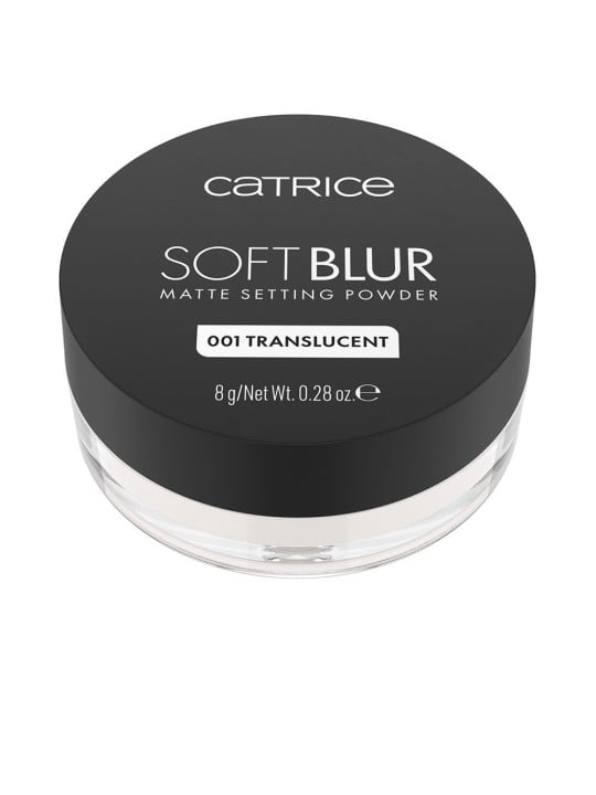 Catrice SOFT BLUR cipria fissante opacizzante n.001-Traslucida 8gr unisex