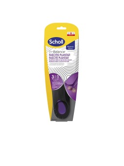 Scholl Solette per alleviare il dolore da fascite plantare con tecnologia 3 in 1 In-Balance n.Taglia M 40-42 1 unità unisex