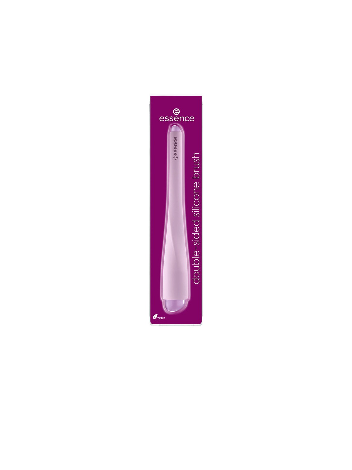 Essence Spazzola per il viso doppia in silicone, 1 pezzo unisex