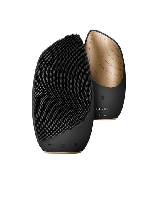 Geske Spazzola per il viso sonica 6 in 1 con guida tramite app intelligente n.Nero 1 unità unisex