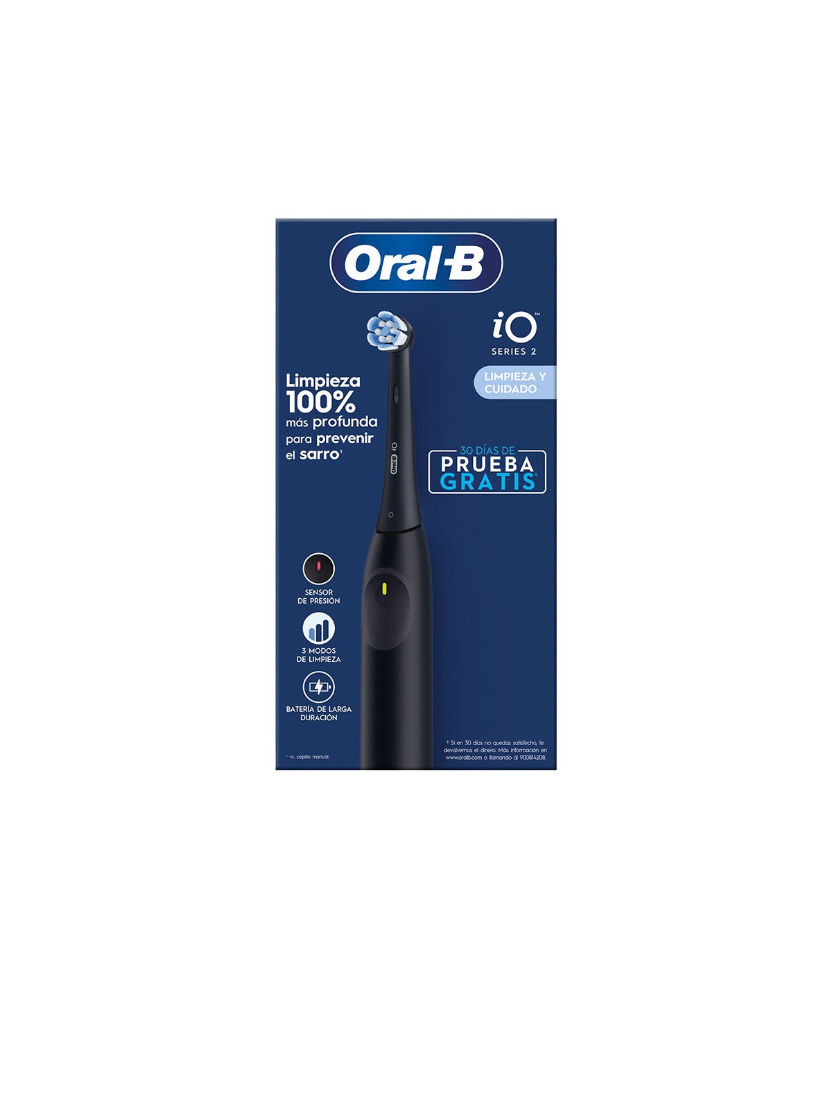 Oral-b Spazzolino elettrico IO SERIES2 NERO, 1 unità unisex