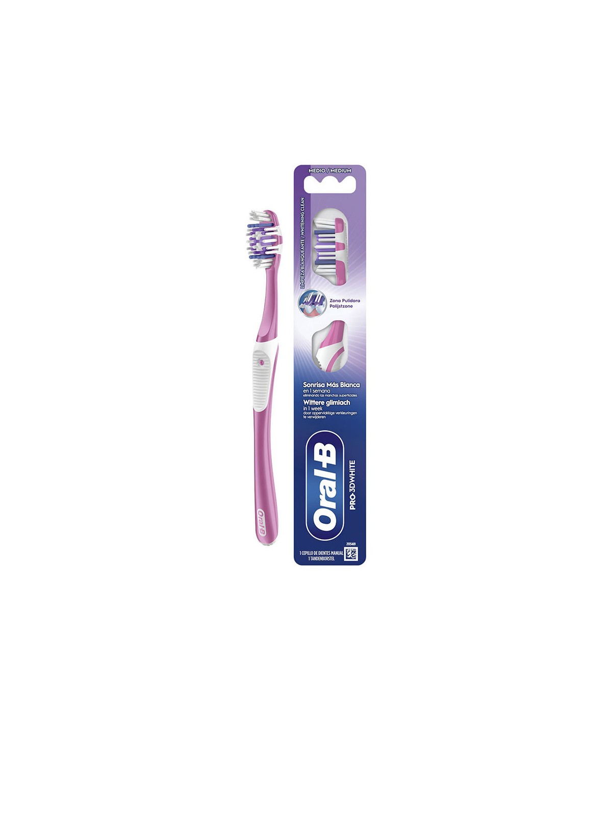 Oral-b Spazzolino PRO-3DWHITE 40 n.medio 1 unità unisex