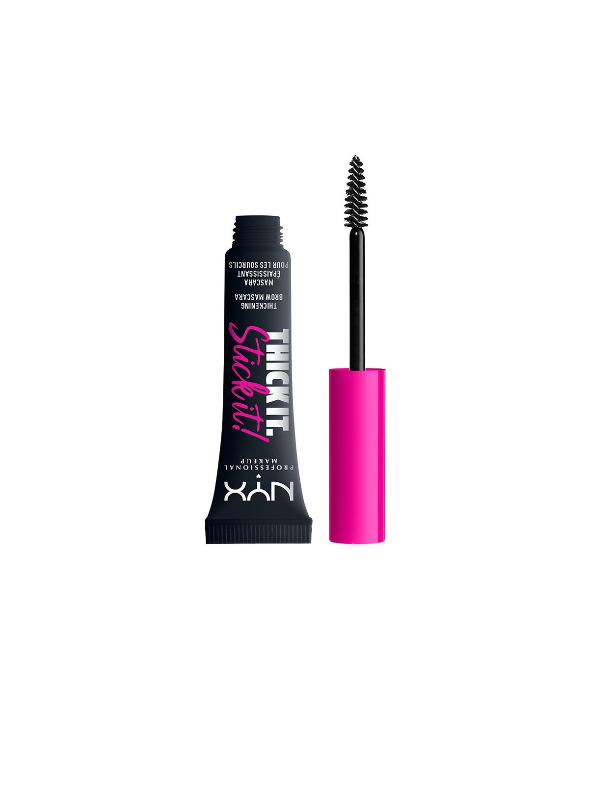 Nyx Professional Make Up SPESSILO. APPLICALO! mascara per sopracciglia n.nero 1 u unisex