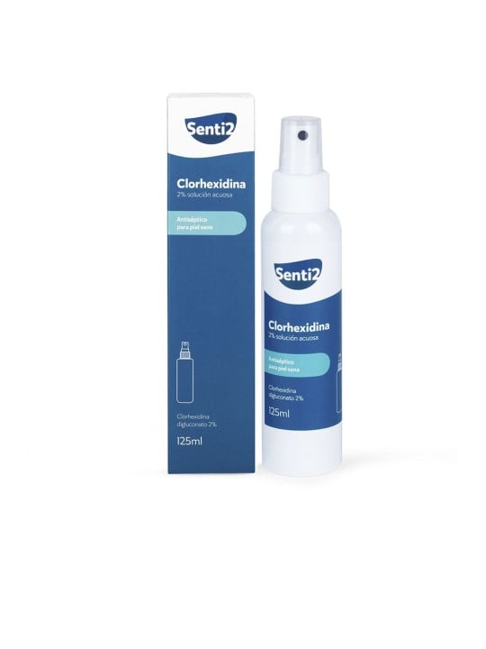 Senti2 Spray antisettico alla clorexidina al 2% per una pelle sana, 125ml unisex