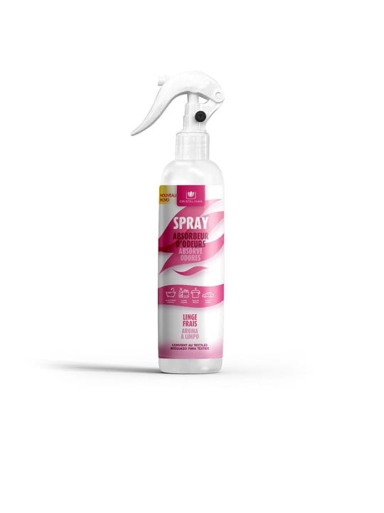 Cristalinas Spray assorbi-odori n.profumo fresco 250ml unisex