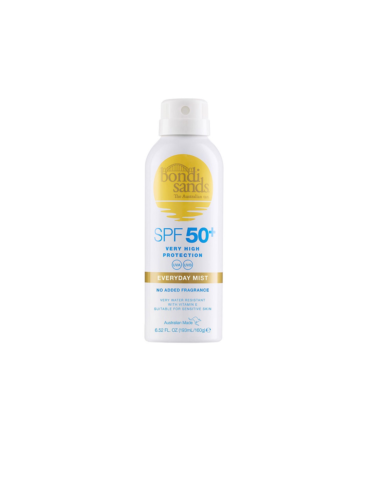 Bondi Sands Spray corpo SPF50+ senza profumo 160gr unisex