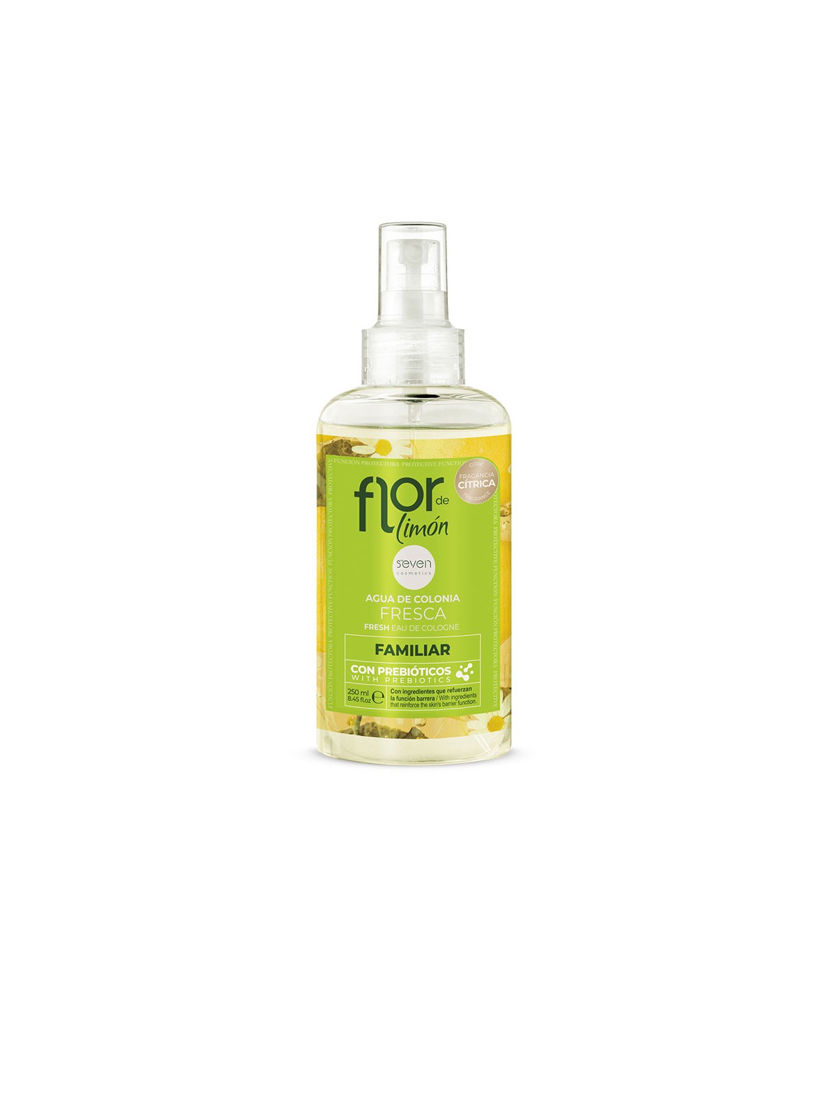 Seven Cosmetics Spray EDC al profumo di fiori di limone 250ml unisex
