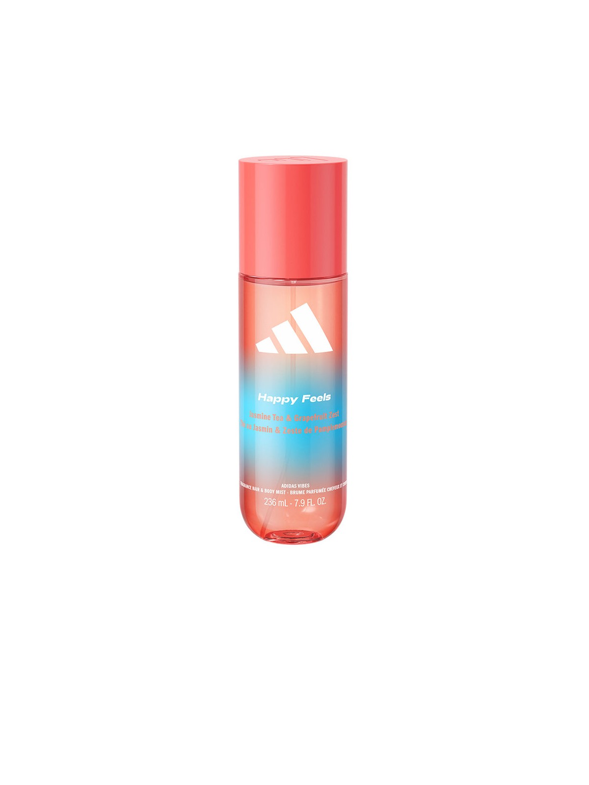 Adidas Spray profumato per capelli e corpo ADIDAS VIBES HAPPY FEELS 236ml unisex