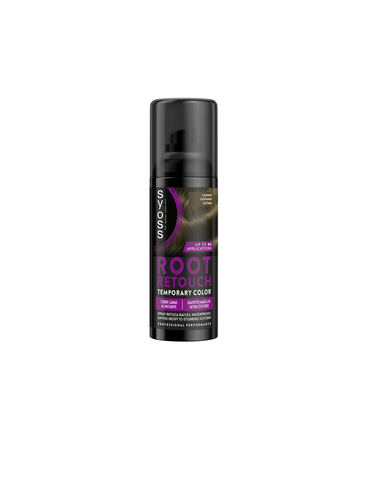 Syoss Spray ritocco radici n.Marrone 120ml unisex