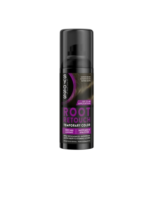 Syoss Spray ritocco radici n.Marrone Scuro 120ml unisex