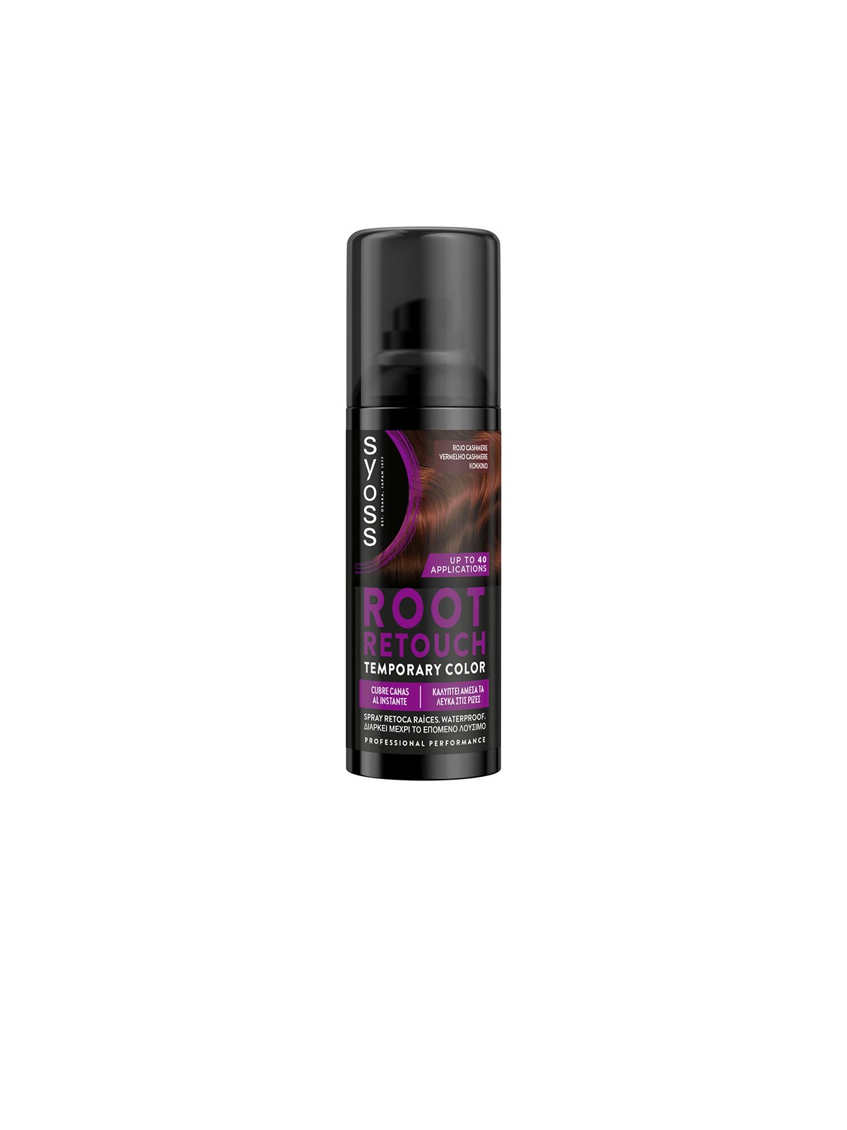 Syoss Spray ritocco radici n.Rosso Cashmere 120ml unisex
