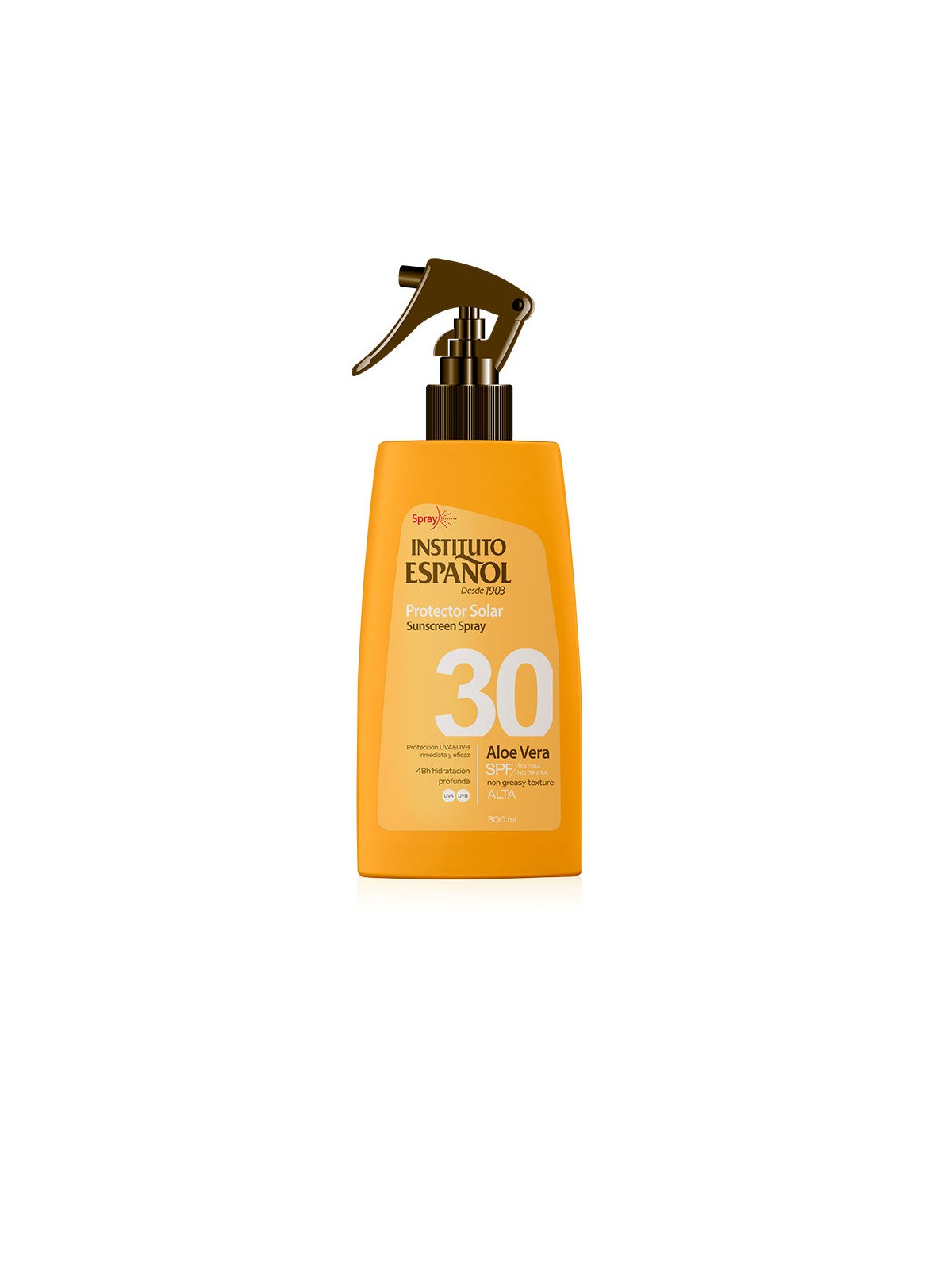 Instituto Español Spray solare all'aloe vera SPF30 300ml unisex