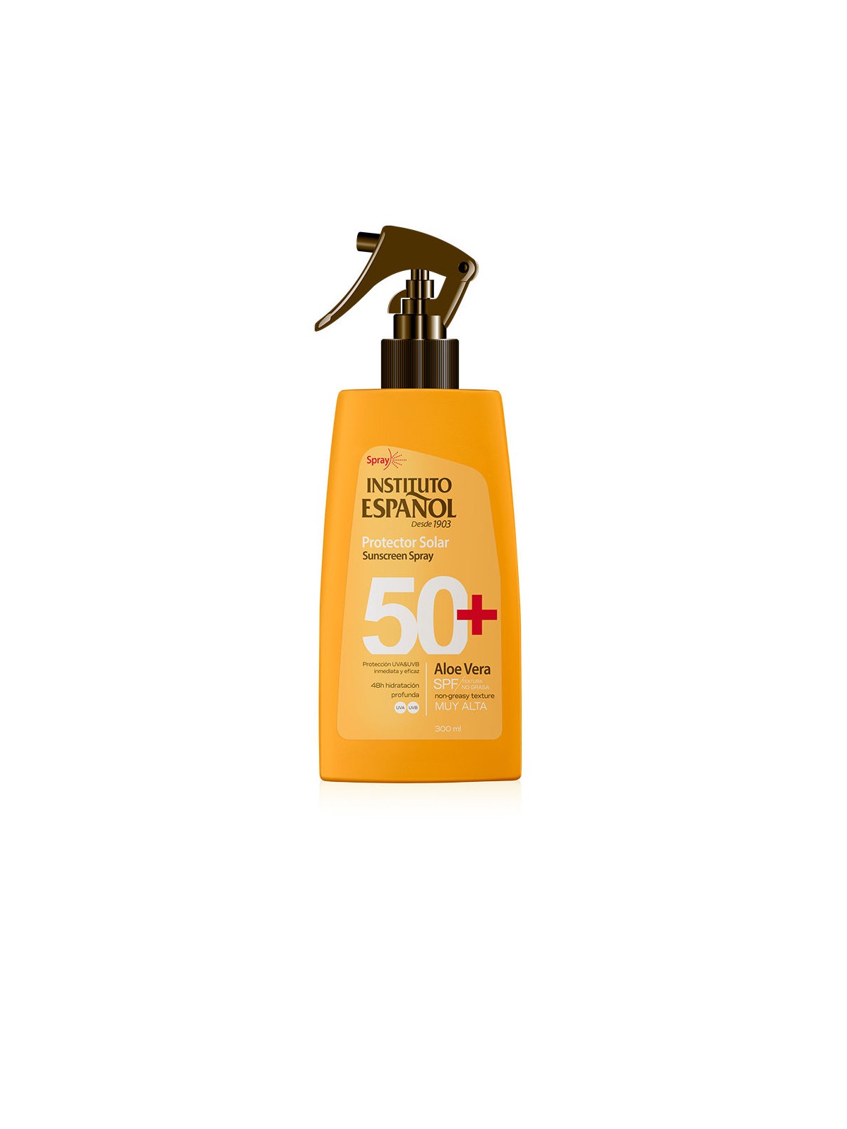 Instituto Español Spray solare all'aloe vera SPF50+ 300ml unisex