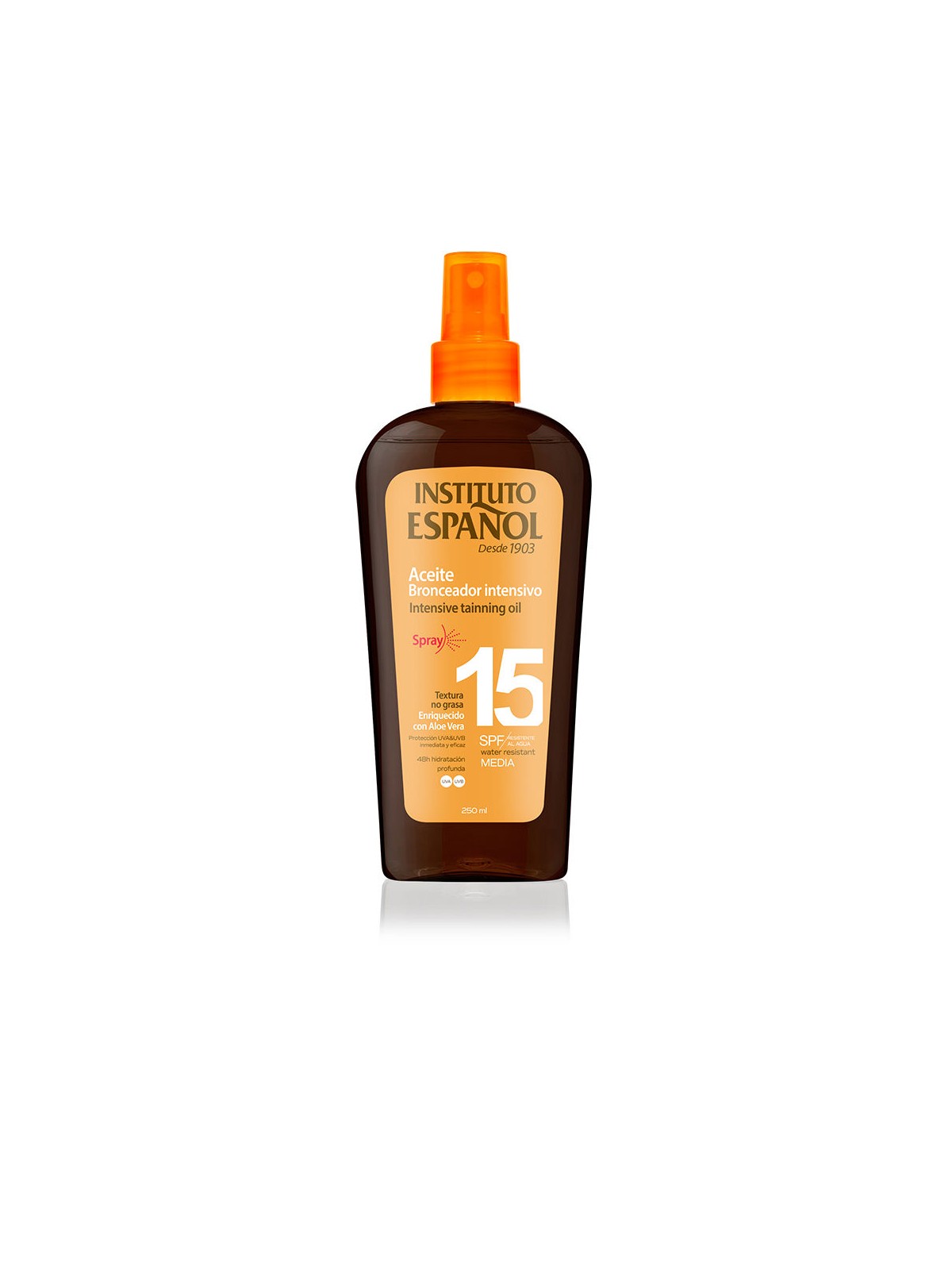 Instituto Español Spray solare intensivo SPF15 250ml unisex