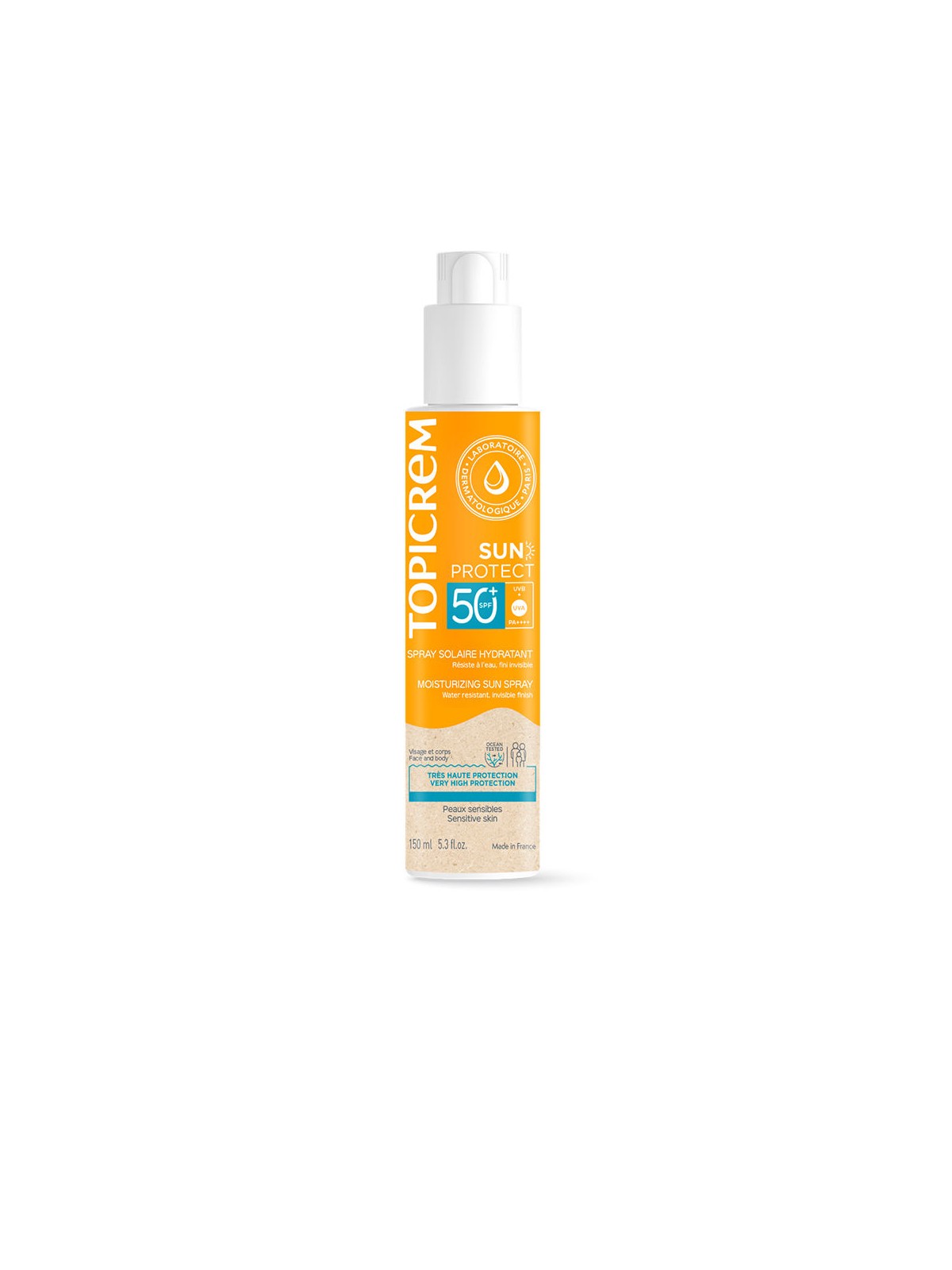 Topicrem Spray solare SUN PROTECT SPF50+ 150ml unisex