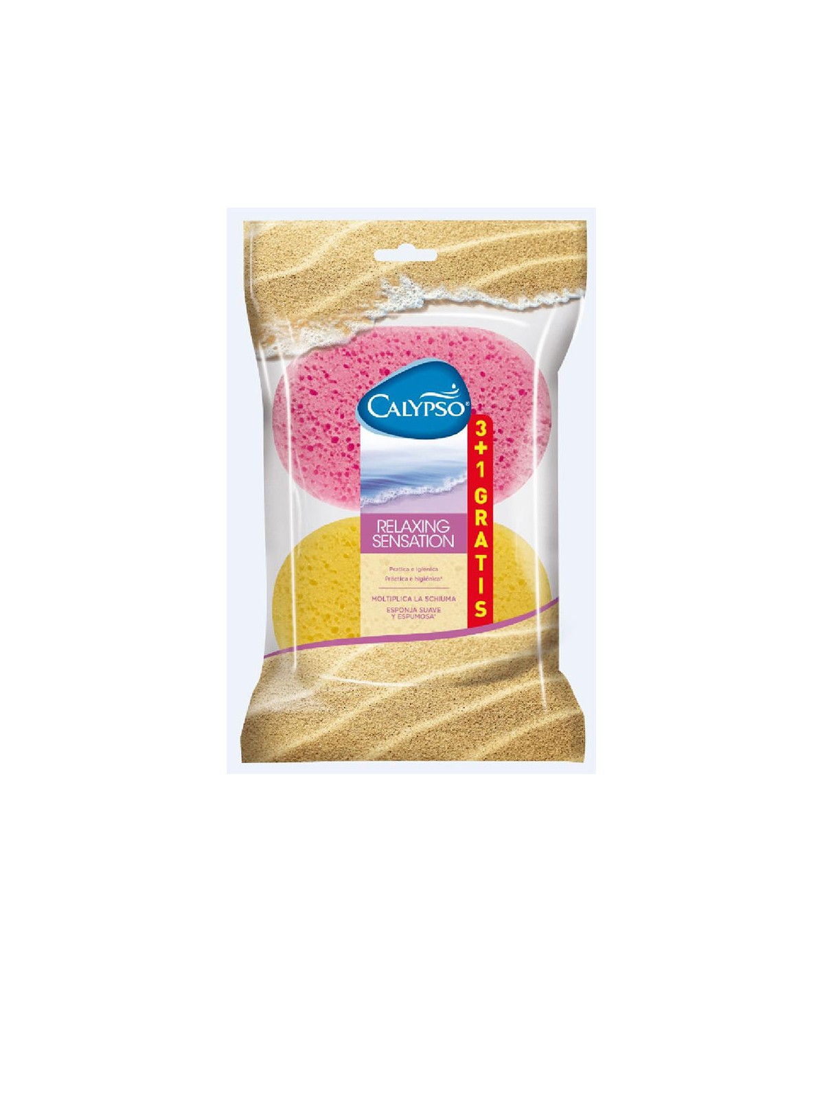 Calypso SPUGNA CALYPSO sensazione rilassante 4 u unisex