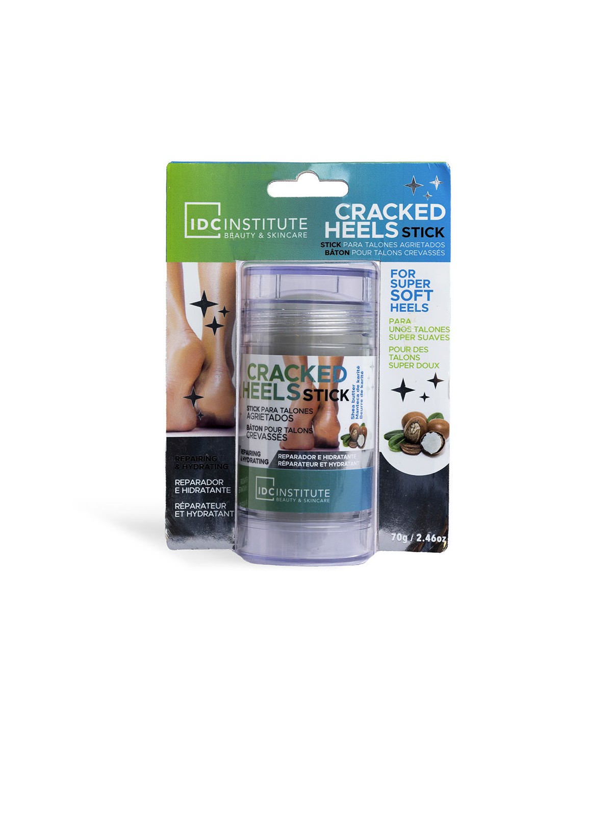 Idc Institute Stick per talloni screpolati con burro di karité 70gr unisex