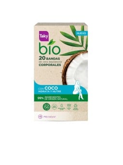 Taky Strisce depilatorie BIO COCO per il corpo, 20 pezzi donna