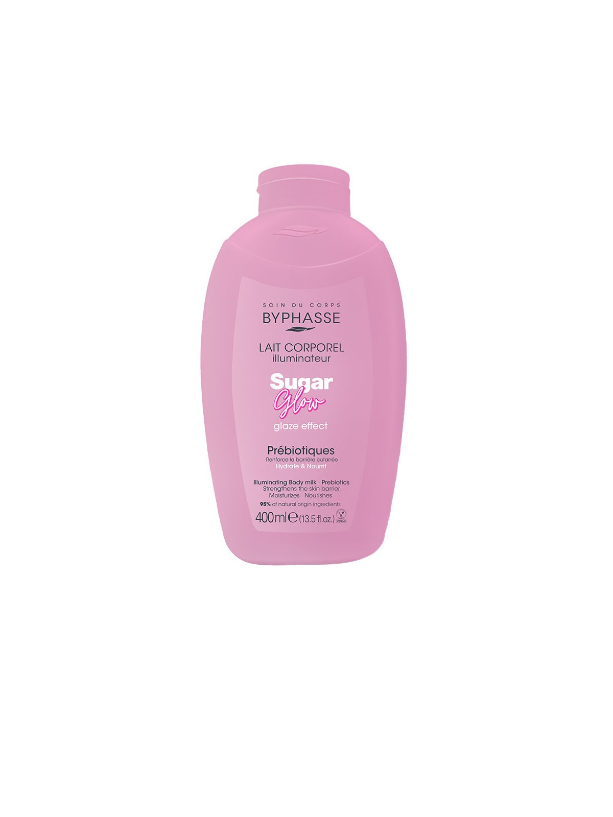 Byphasse SUGAR GLOW Latte corpo illuminante con prebiotici 400ml unisex