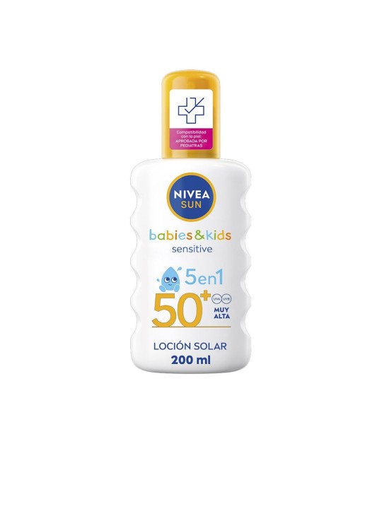 Nivea SUN BABIES&KIDS lozione solare 5 in 1 SPF50+ 200ml unisex