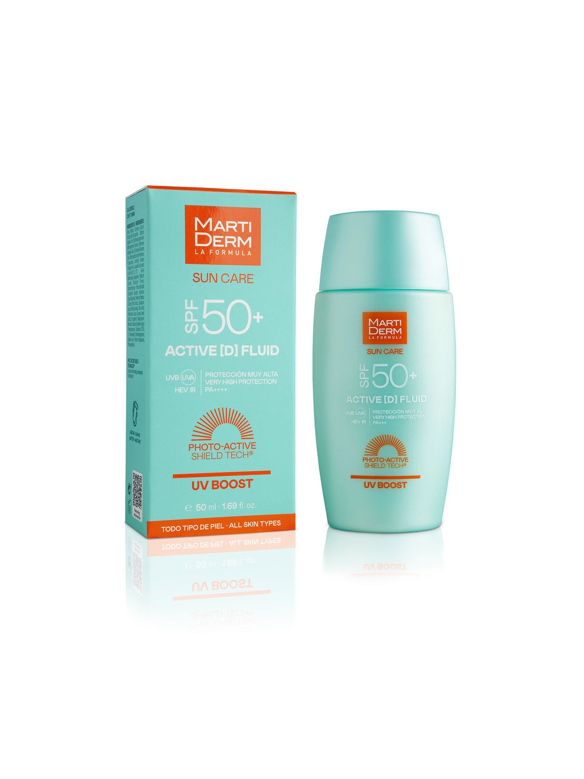 Martiderm SUN CARE ACTIVE D fluido solare SPF50+ 50ml unisex