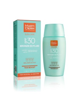 Martiderm SUN CARE BRONZE D Fluido autoabbronzante con protezione solare SPF30 50ml unisex