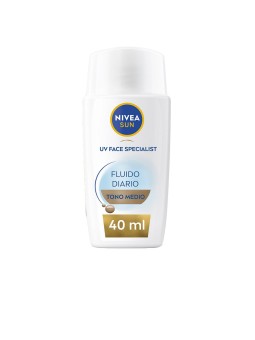Nivea SUN DAILY FLUID protezione viso SPF50+ n.tonalità media 40ml unisex