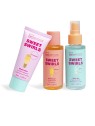 Idc Institute SWEET SWIRLS set da 4 pezzi 55ml Body Lotion + 100ml Shower Gel 100ml Body Mist + Toiletry Bag unisex