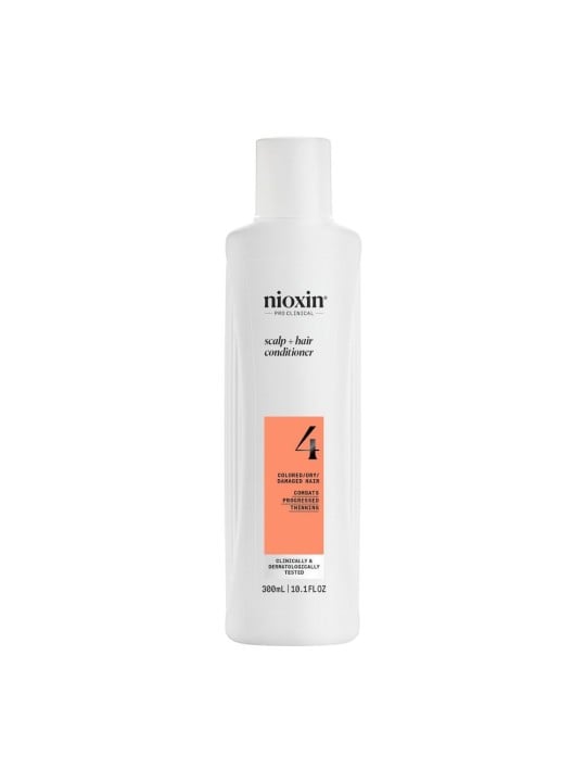 Nioxin SYSTEM 4 - Balsamo - Capelli Tinti e Danneggiati con Trattamento Anti-Indebolente Avanzato 300ml unisex