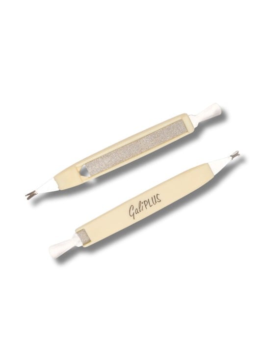 Galiplus Taglia cuticole, lima per pelle sottile, 1 unità unisex