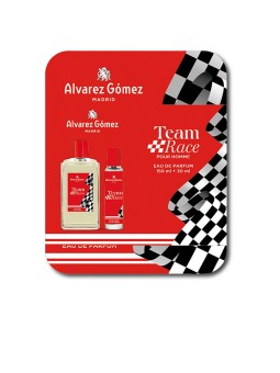 Alvarez Gomez TEAM RACE 2 pezzi SET Eau de Parfum spray 150 ml + Eau de Parfum spray 30 ml uomo