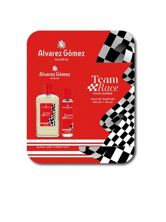 Alvarez Gomez TEAM RACE 2 pezzi SET Eau de Parfum spray 150 ml + Eau de Parfum spray 30 ml uomo