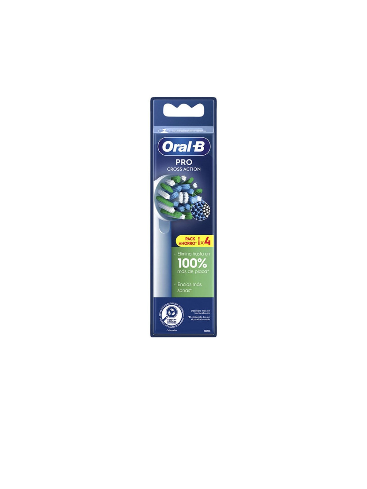 Oral-b Testine di stampa CROSS ACTION n.bianche 4 unità unisex