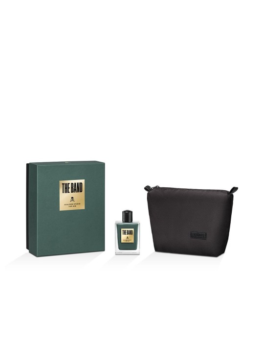 Scalpers THE BAND FOR HIM set da 2 pezzi Eau de Parfum spray 100 ml + Bag 1 u uomo
