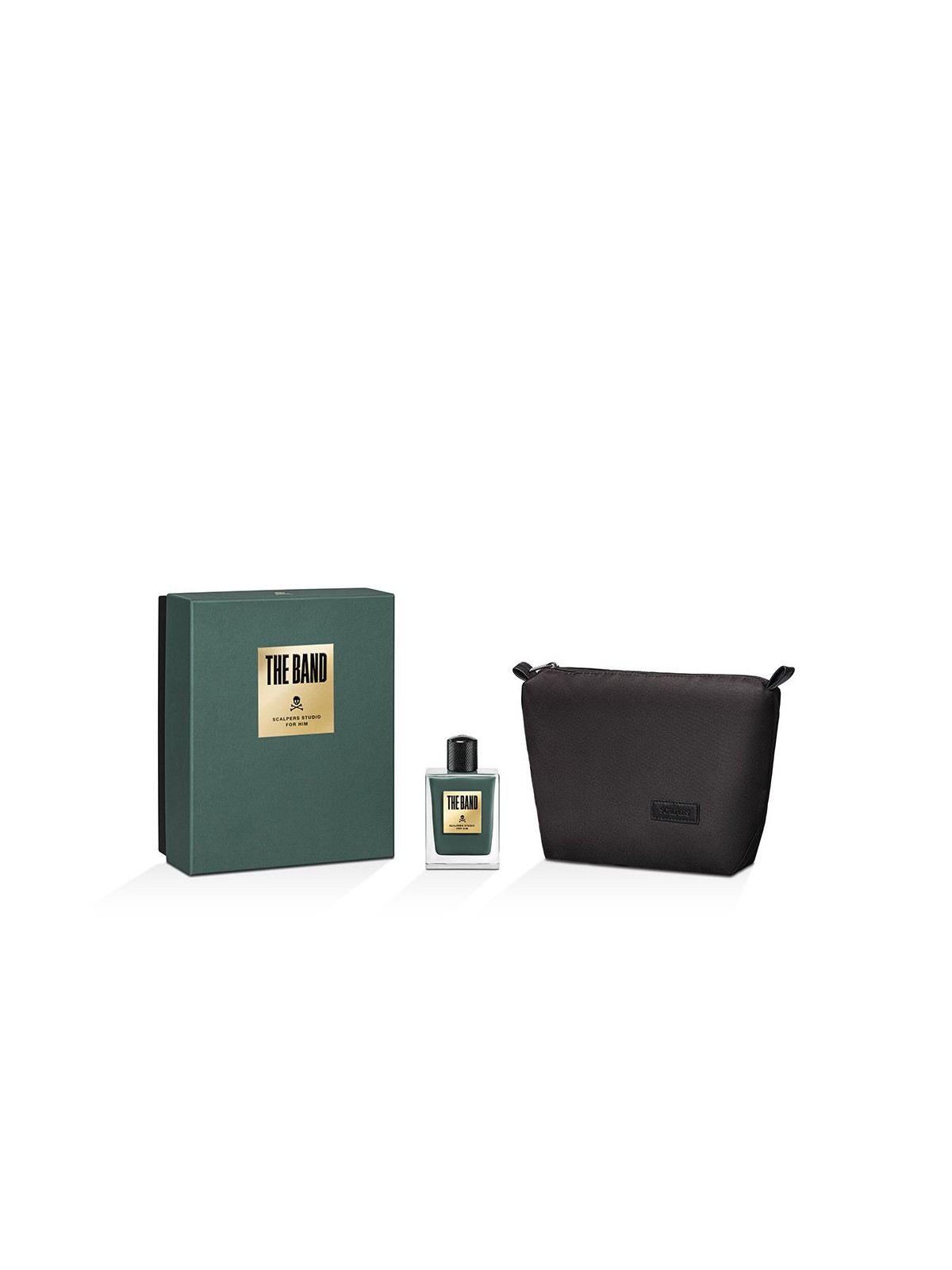 Scalpers THE BAND FOR HIM set da 2 pezzi Eau de Parfum spray 100 ml + Bag 1 u uomo