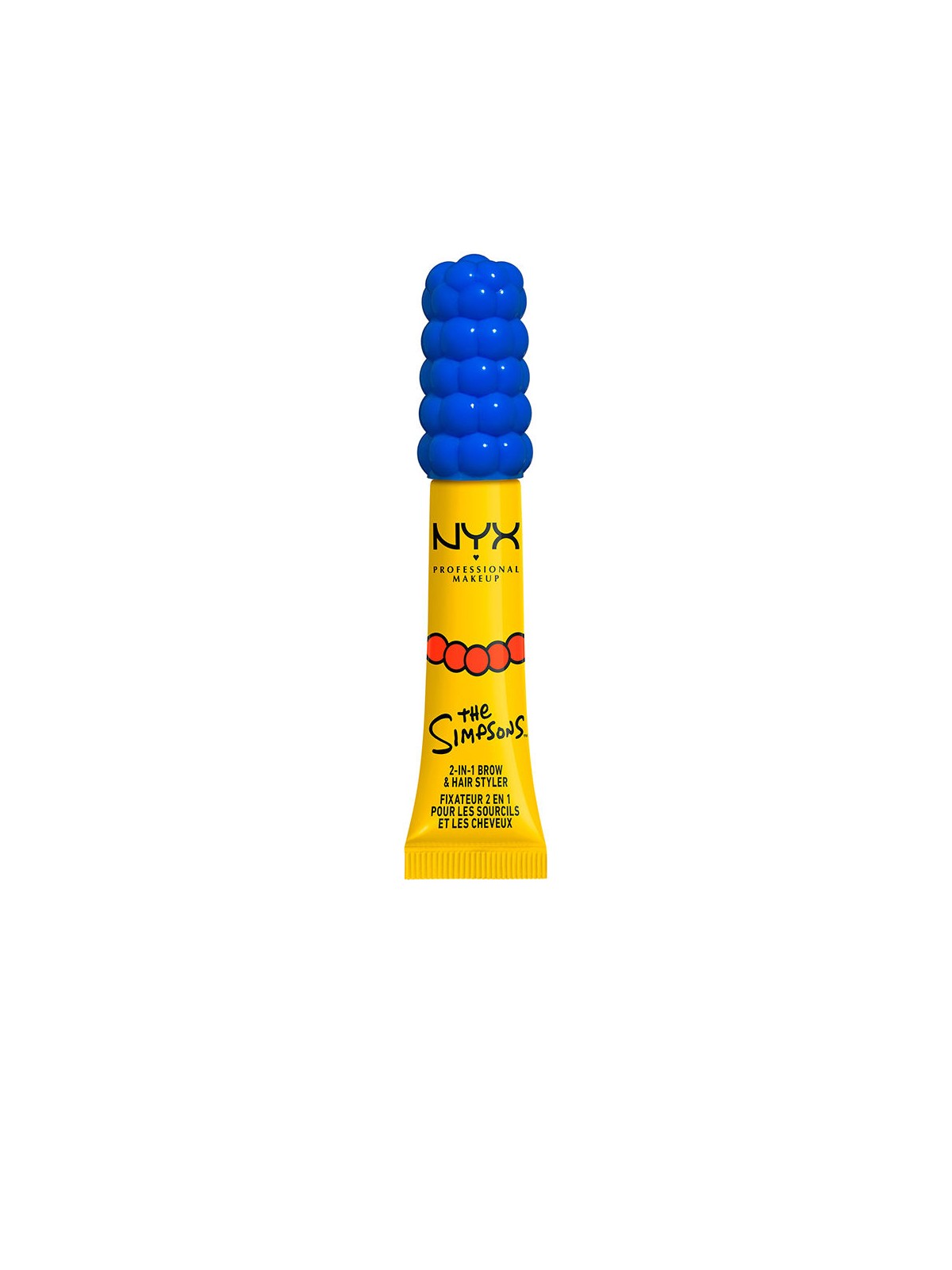 Nyx Professional Make Up THE SIMPSONS - Styler 2 in 1 per sopracciglia e capelli n.Trasparente 7ml unisex