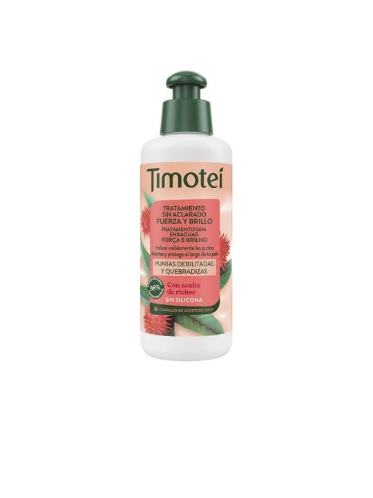 Timotei TIMOTEI Balsamo Rinforzante per Capelli Forti e Lucenti con Olio di Ricino e Olio di Cocco 160ml unisex
