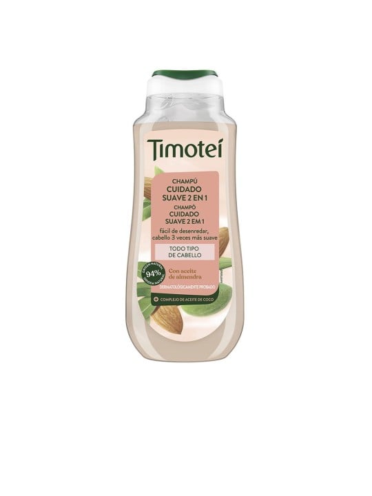 Timotei TIMOTEI Shampoo delicato 2 in 1 con olio di mandorle e cocco per tutti i tipi di capelli 300ml unisex
