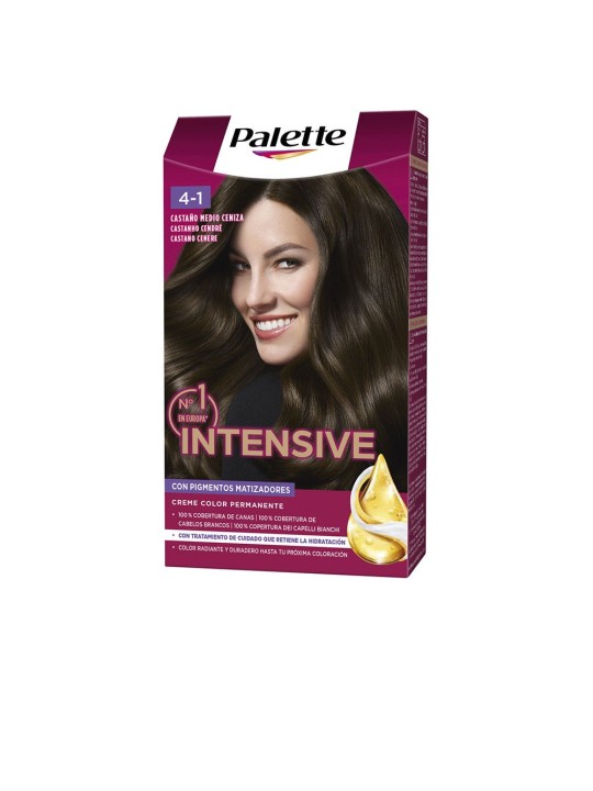 Palette Tintura per capelli PALETTE INTENSIVE n.4.1 - Castano cenere medio 1 confezione donna