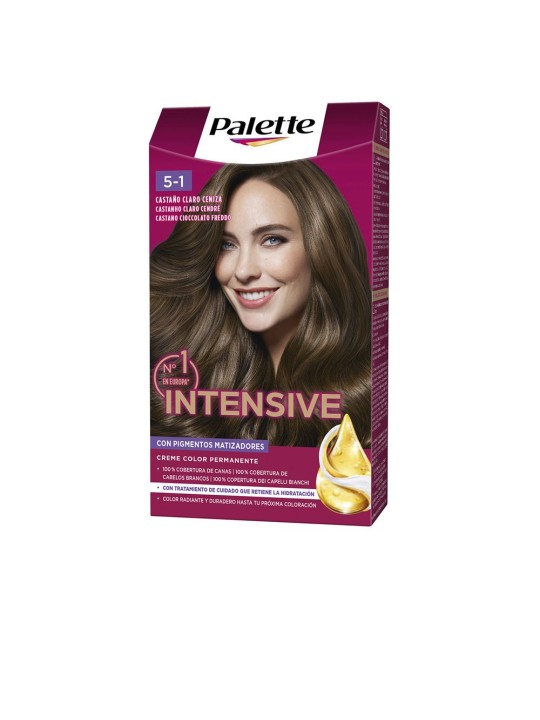 Palette Tintura per capelli PALETTE INTENSIVE n.5.1 - castano cenere chiaro 1 confezione donna