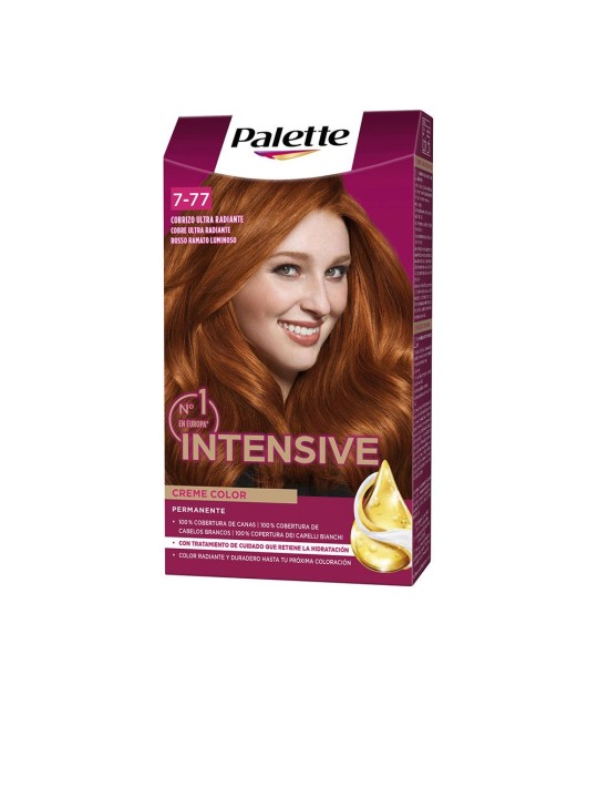 Palette Tintura per capelli PALETTE INTENSIVE n.7.77-Rame Ultra Radioso 1 confezione donna