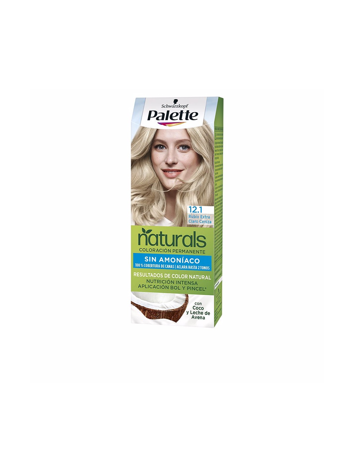 Palette Tintura per capelli PALETTE NATURAL n.12.1 - biondo cenere extra chiaro 1 confezione donna