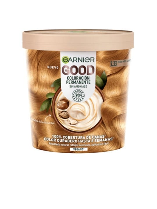 Garnier Tintura per capelli permanente senza ammoniaca GOOD n.7.33-Biondo Noce Moscata 217ml unisex