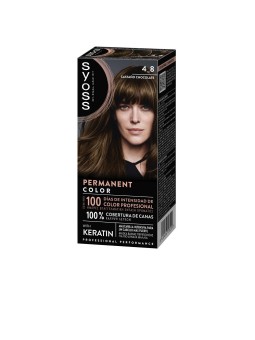 Syoss TINTURA PERMANENTE n.4.8 - Marrone Cioccolato 1 unità unisex